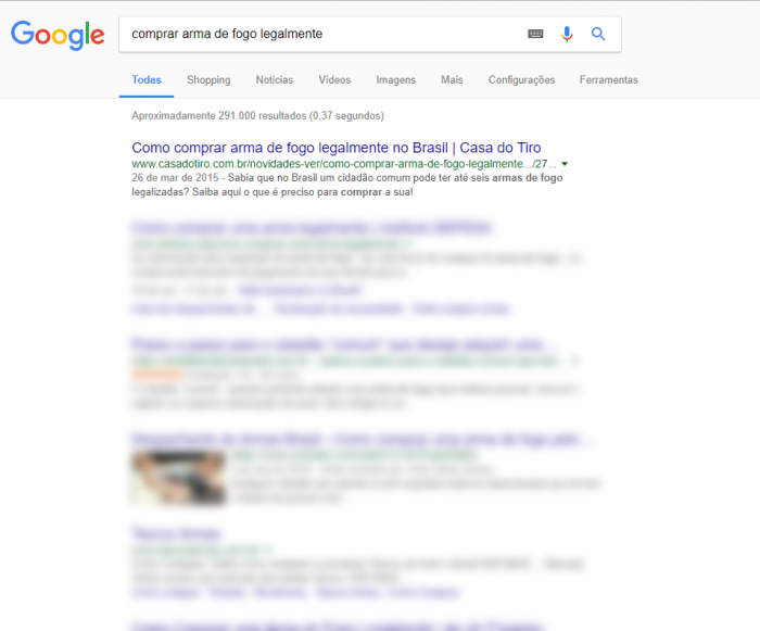 Case SEO Casa do Tiro - BLOG: Como Comprar Arma de Fogo Legalmente