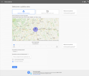 Segmentação no AdWords Express
