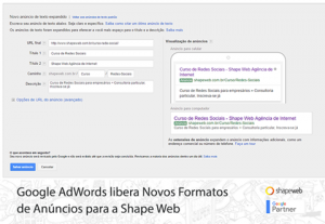 Novidades Google AdWords