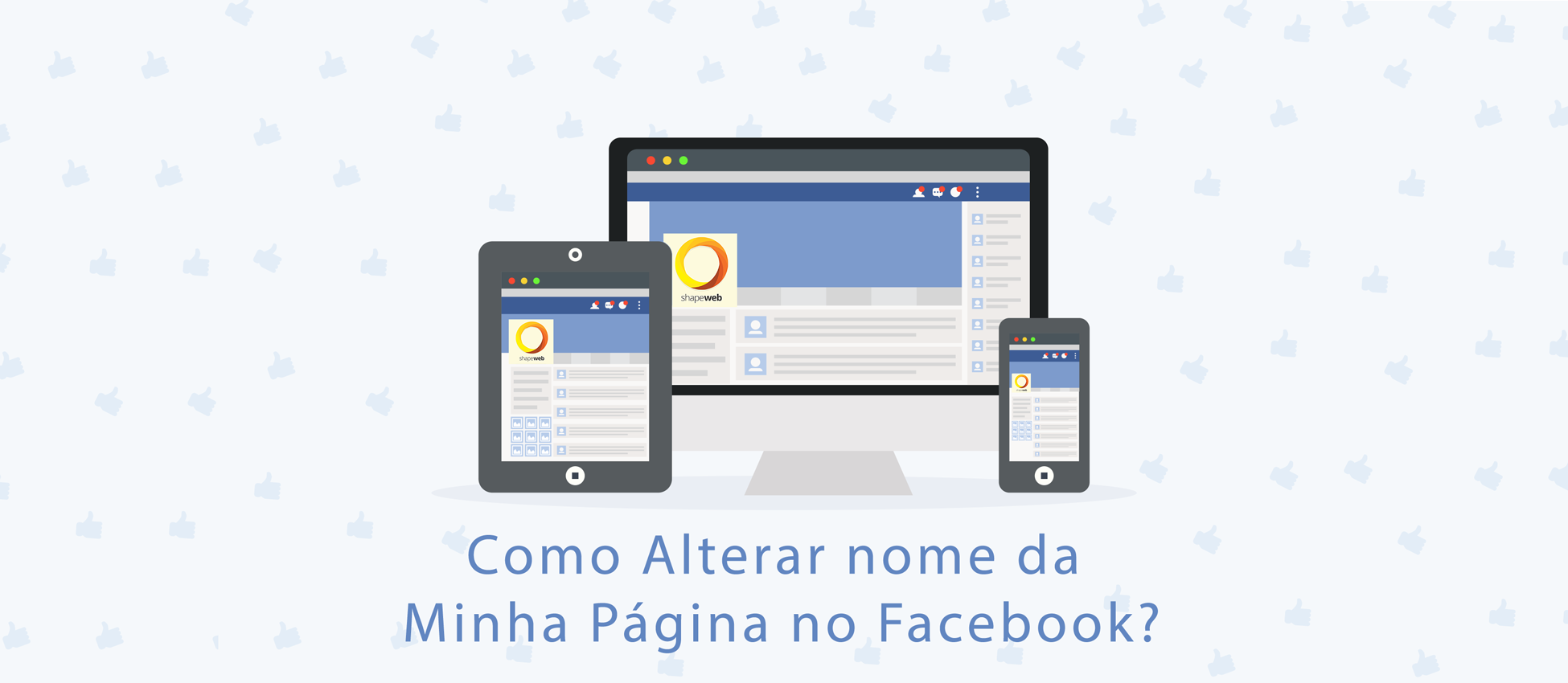 Como Alterar nome da minha página no Facebook