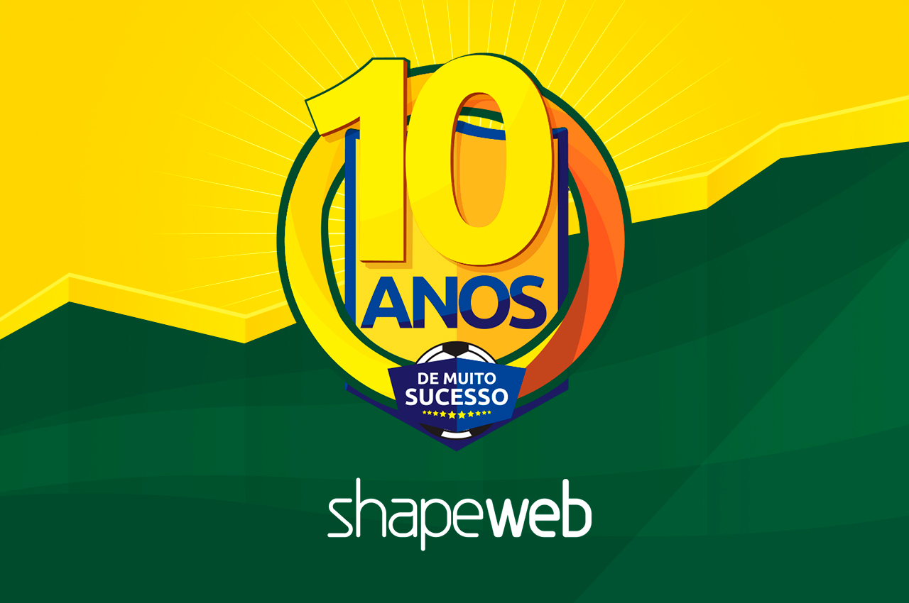 10 Anos - Shape Web Agência de Internet